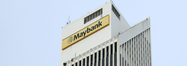 Maybank Trades Flat at Midday